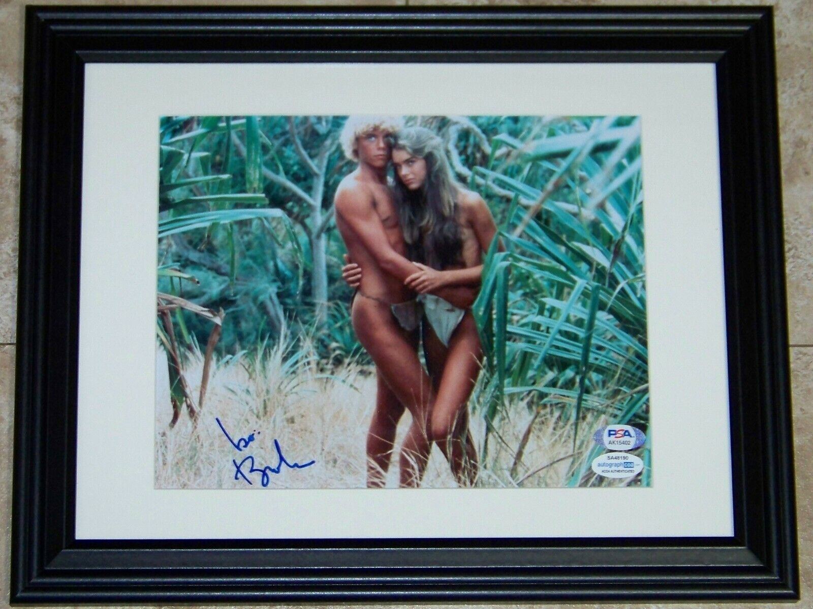 BEST ON EBAY! Brooke Shields BLUE LAGOON Signed Autographed 8x10 Photo Poster painting PSA COA!