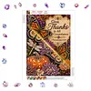 Butterfly Pumpkin Thanks Diamond Painting Kits for Adults Beginners 30x40cm