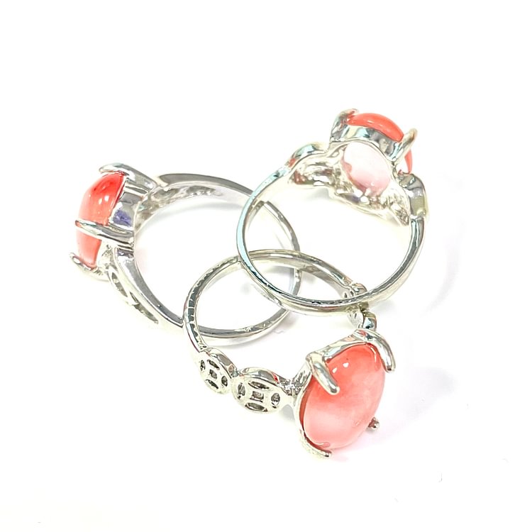 Red Meliting Stone Ring