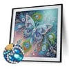 Butterfly Special Shaped DIY Partial Drill Diamond Painting Kit for Adults Beginners Home Decor Diamonds Paintings Gem Art 30x30cm