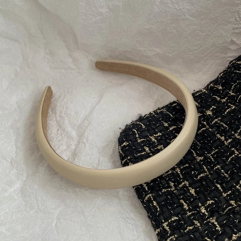 Elegant Retro Solid Color Cloth Hair Band