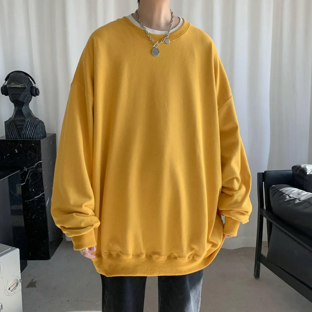 Brownm Boy Basic Oversized Sweatshirt