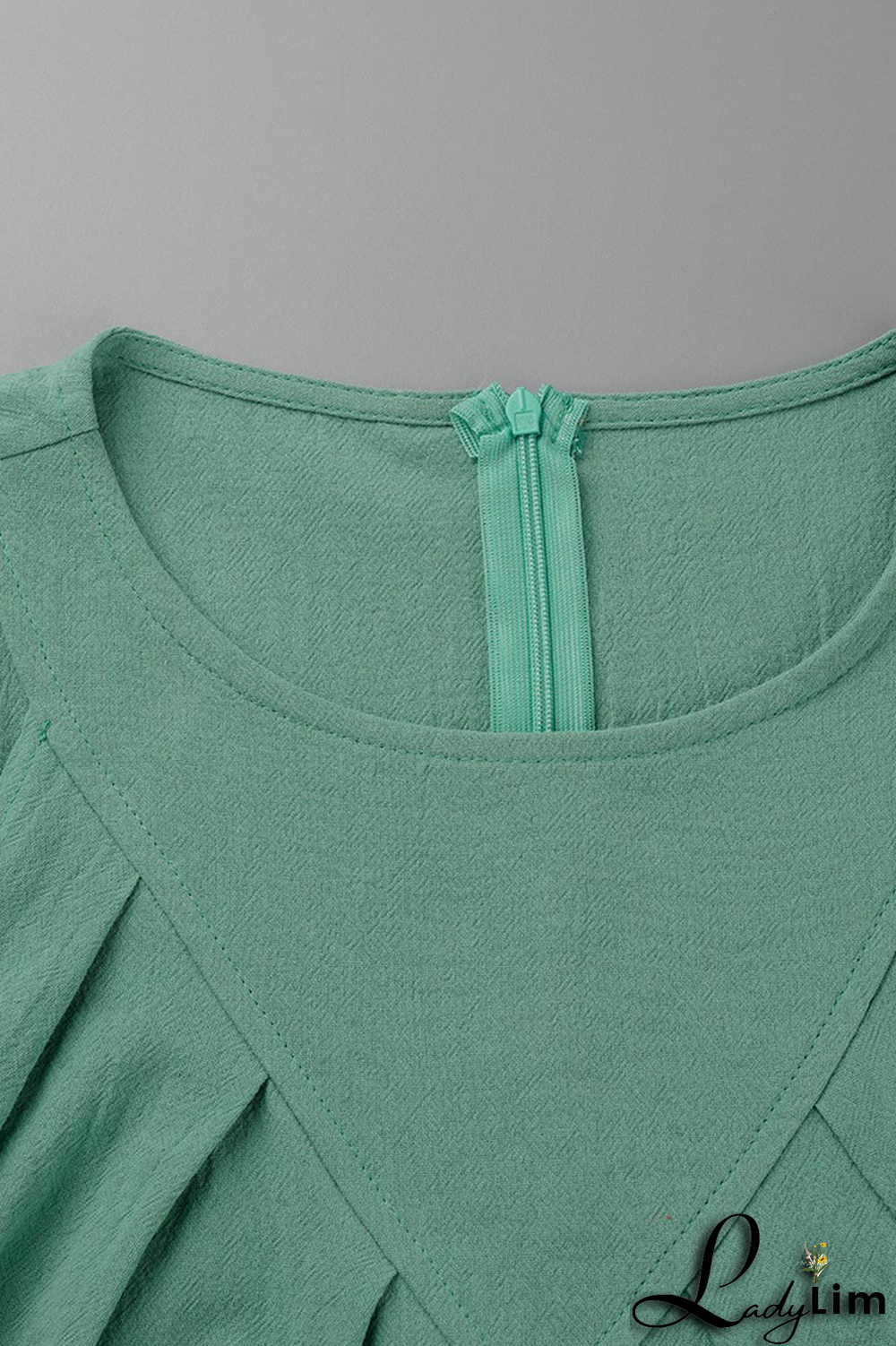 Yellow Casual Solid Patchwork O Neck Straight Dresses