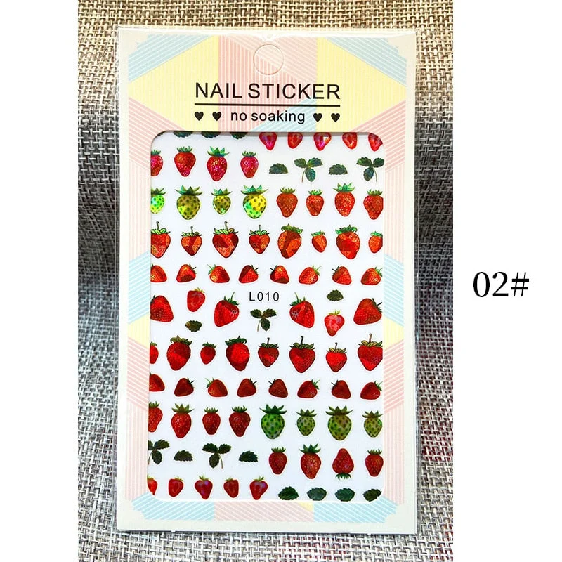 1 Sheet New Roman English Alphabet Number 3D Nail Stickers Christmas Animals iridescent Gold Silver Word Small Letters Nail