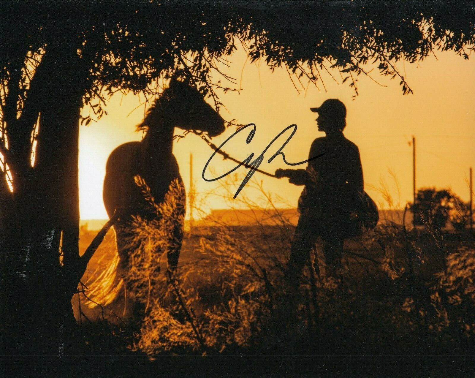 CHARLIE PLUMMER signed (LEAN ON PETE) Movie 8X10 autograph Photo Poster painting CHARLEY W/COA D