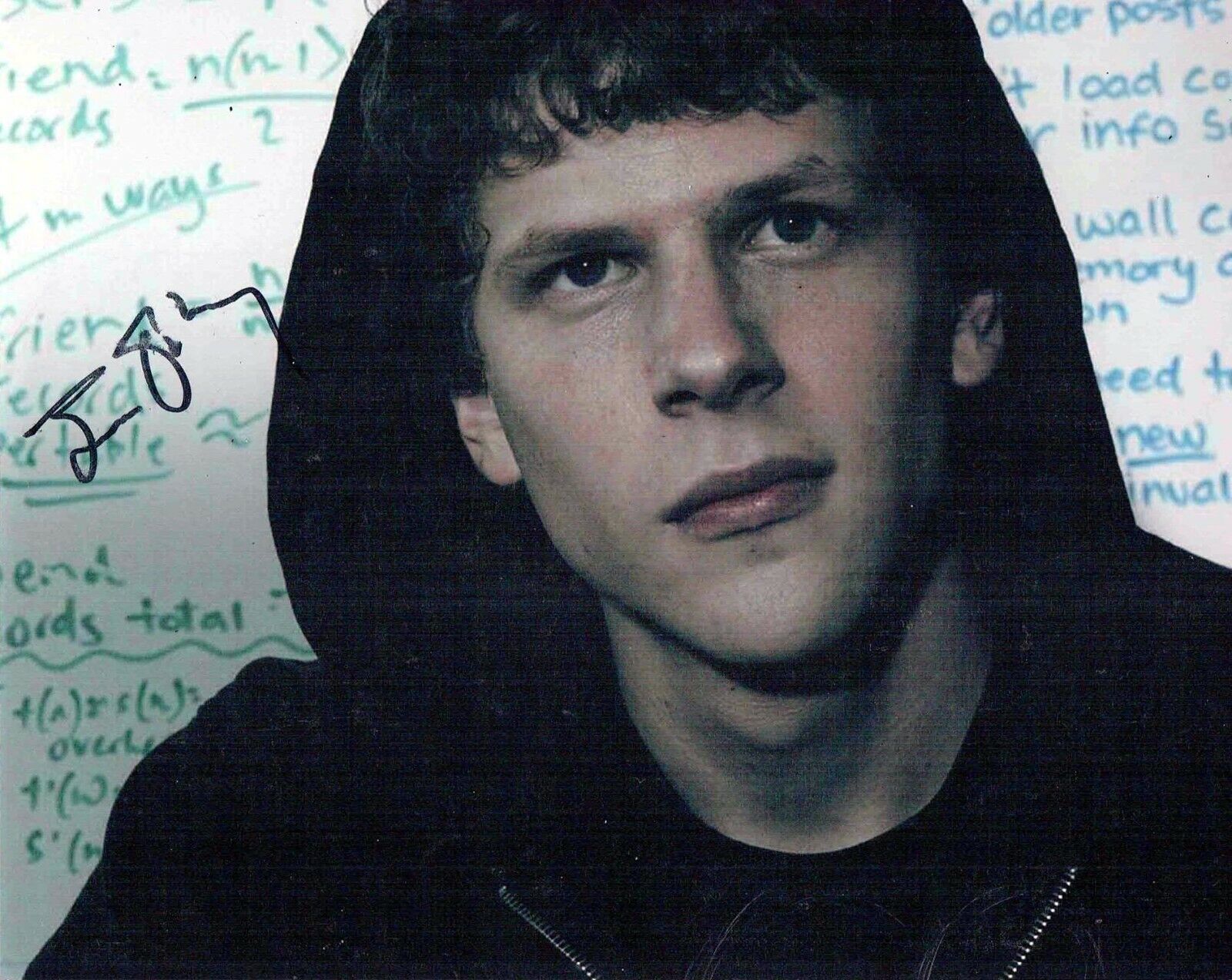 Jesse EISENBERG SIGNED Autograph 10x8 Photo Poster painting Lex LUTHOR BATMAN AFTAL RD COA