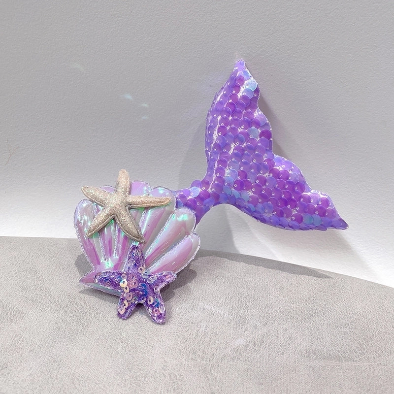 Princess Mermaid Sequin Hair Clip 1 Piece