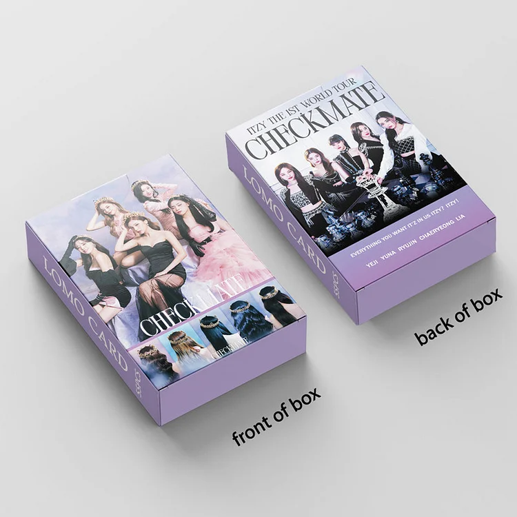 Checkmate Itzy Album, Photo Print Cards, Set Itzy Cards