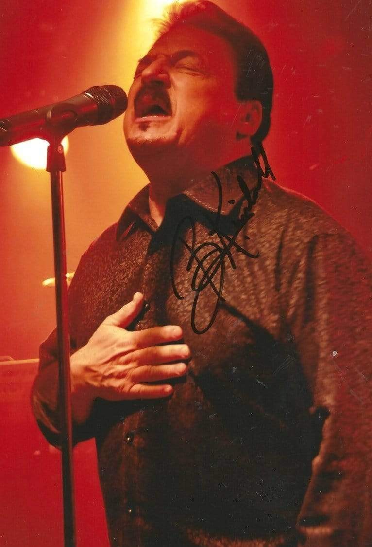 Bobby Kimball SINGER TOTO autograph, In-Person signed Photo Poster painting