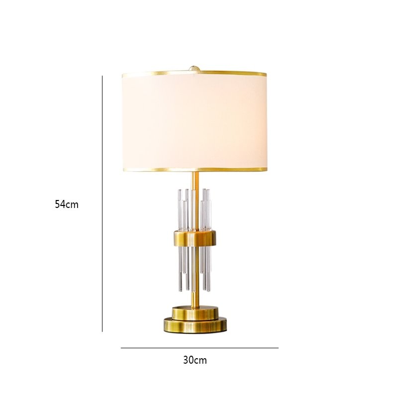 Modern Crystal Table Lamps for Bedroom Bedside Lamp Home Decor Table Lights Indoor Lighting Hotel Living Room Desk Lamp Luxury