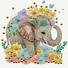 Diamond Painting-DIY Crystal Rhinestone Elephant