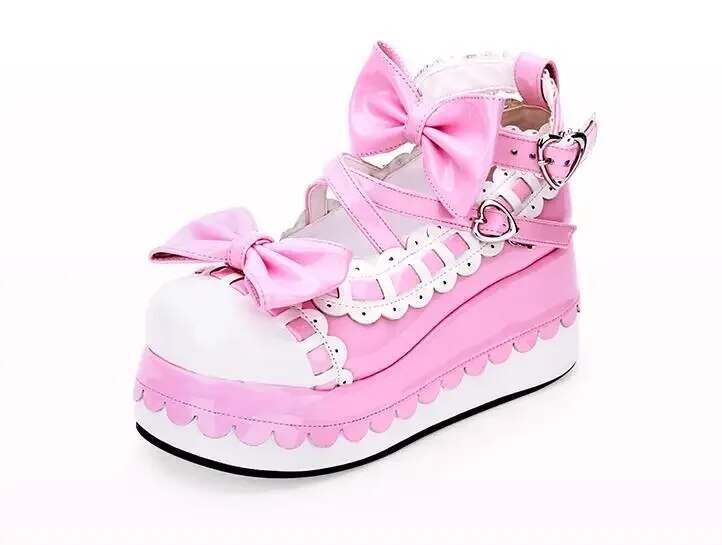 VCshoes Woman Girl Lolita Cosplay Shoes Lady High Trifle Heels Pumps Women Princess Dress Party Shoe 9896