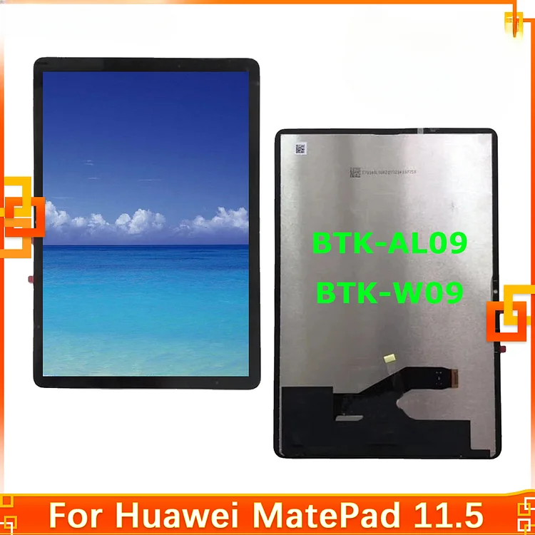 11.5 Inch LCD Original For Huawei MatePad 11.5 2023 Display Touch Screen Digitizer BTK-AL09 BTK-W09 Tablet Screen parts