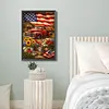 Diamond Painting -DIY Round Drill Independence Day Landscape(60*40CM)