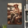 Pin Up Girl - Vintage Metal Signs(8*12Inch)-Pin-up-girls