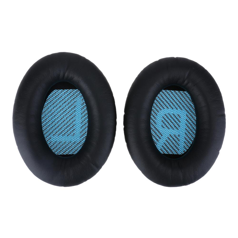 

Replacement Ear Pads Ear Cushion for Bose QuietComfort QC35 Headphones, Black+blue, 501 Original