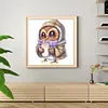 Owl - 18CT Stamped Cross Stitch 20*20cm/7.87*7.87in