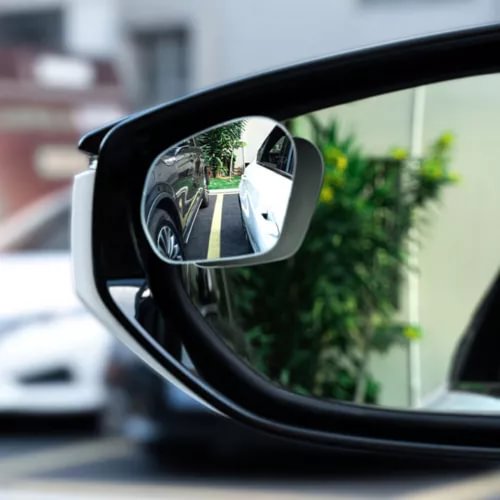 Dronehint 1 Pair 360 Degree Suction Cup Car Rearview Mirror Wide-angle Blind Spot Parts (For: Acura) Parts