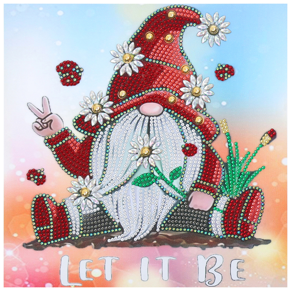 

Gnome - Special Shaped Diamond Painting - 30*30CM, 501 Original