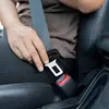 1 Pair Car Safety Belt Lock Tongue Seat Belt Latch Clasp Insert Lock Socket Plug
