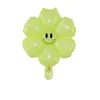6 Petals Smile Daisy Flower Large Aluminum Film Balloons Party Birthday Festive Decors