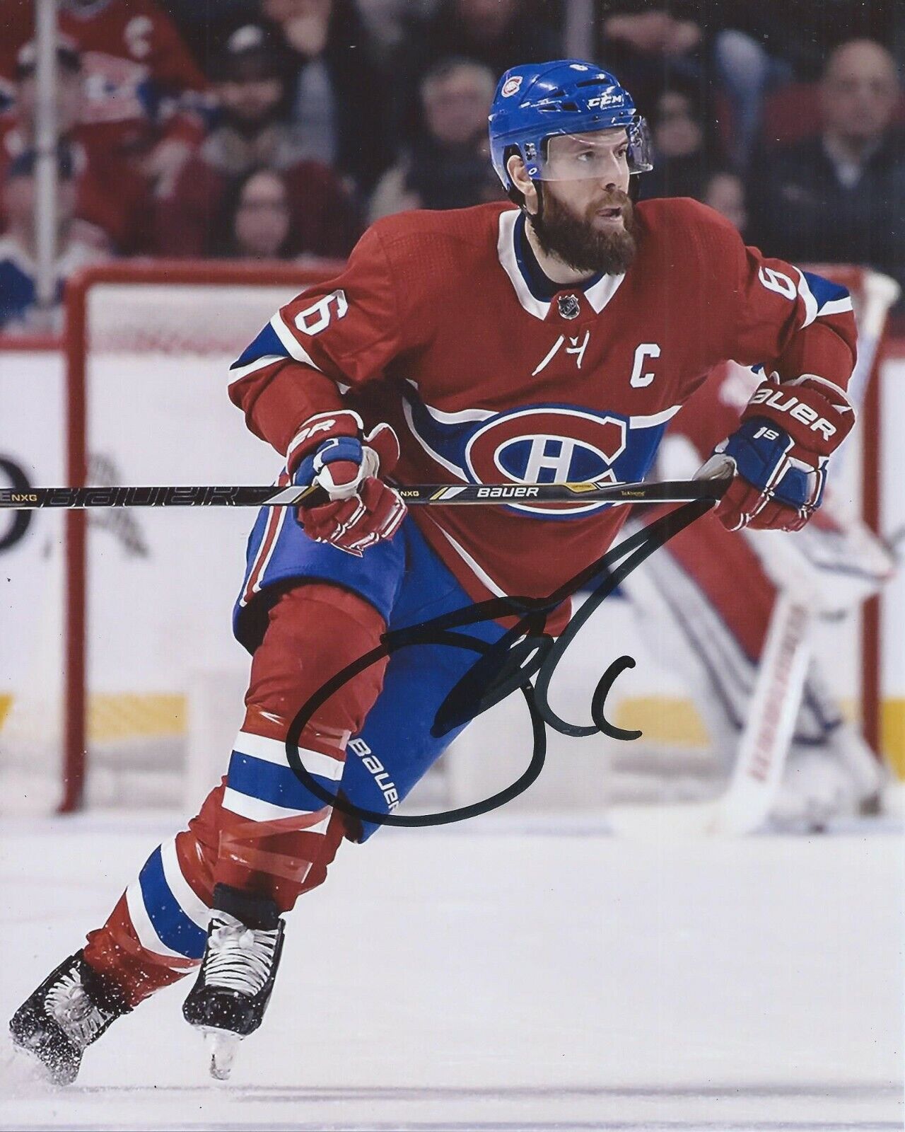 Shea Weber Signed 8×10 Photo Poster painting Montreal Canadiens Autographed COA D