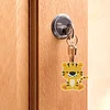 15pcs 2D Flat DIY Diamond Painting Keychain Double Sided Drill Keyrings (Animal)