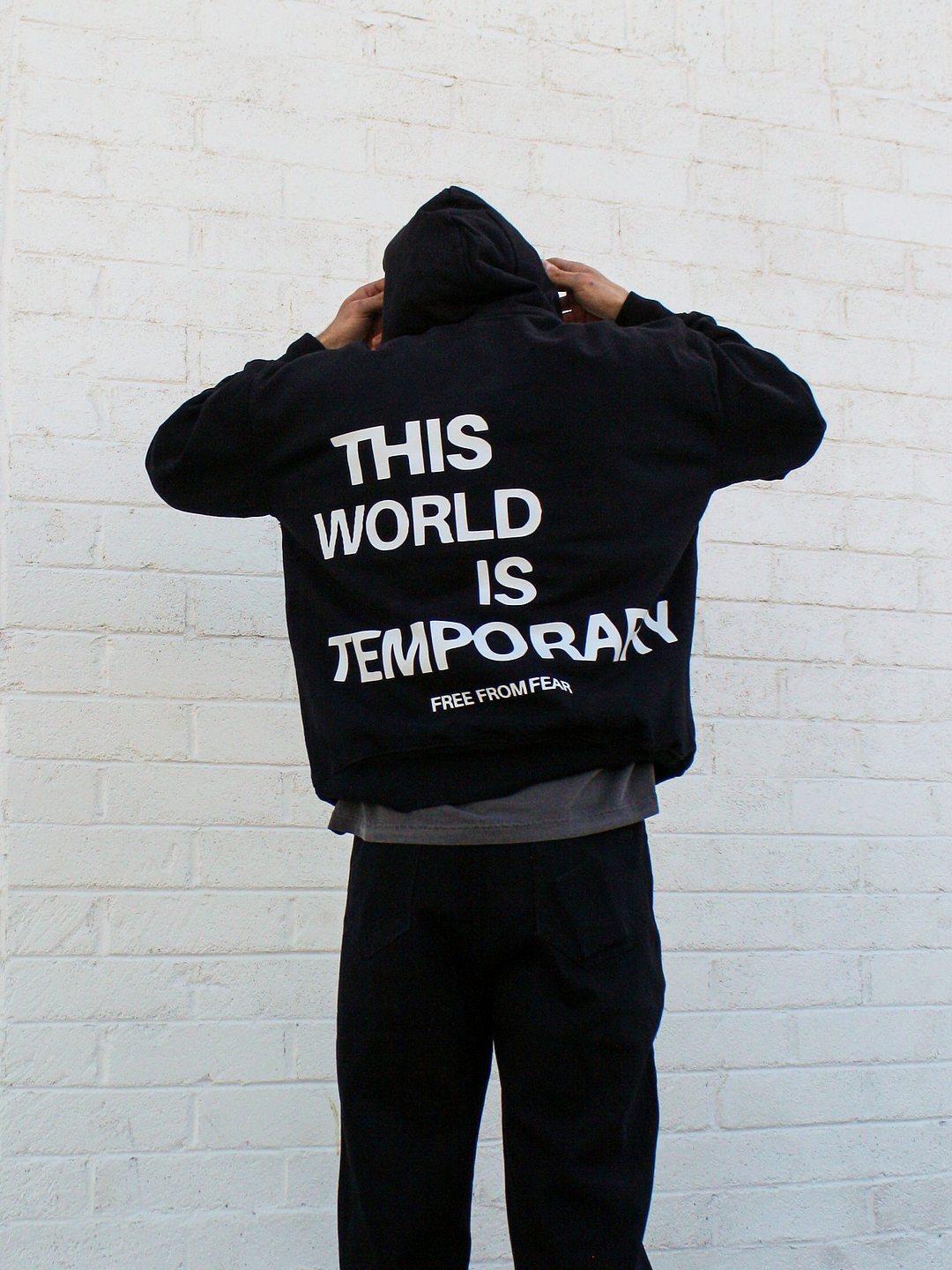 Outletsltd This World Is Temporary Hoodie