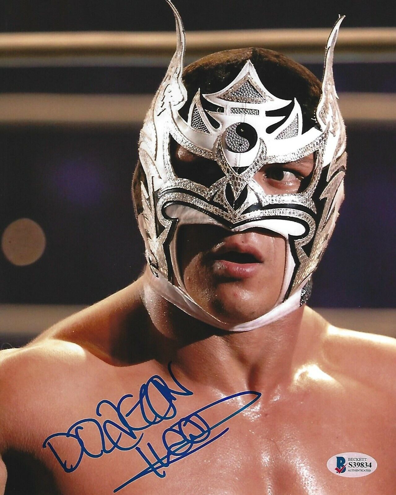 Dragon Lee Signed 8x10 Photo Poster painting BAS Beckett COA ROH CMLL New Japan Pro Wrestling 34