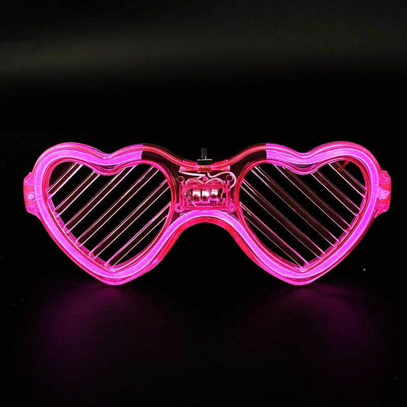 Blinds Luminous Glasses LED Cold Light Creative Glasses Bar Party Atmosphere Props Children’s Toys