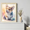 Corgi Dog-11CT Stamped Cross Stitch 40*50cm/15.75*19.69in