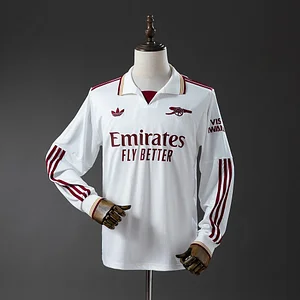 2025/2026 Long Sleeve Arsenal Third Away Football Shirt 1:1 Thai Quality