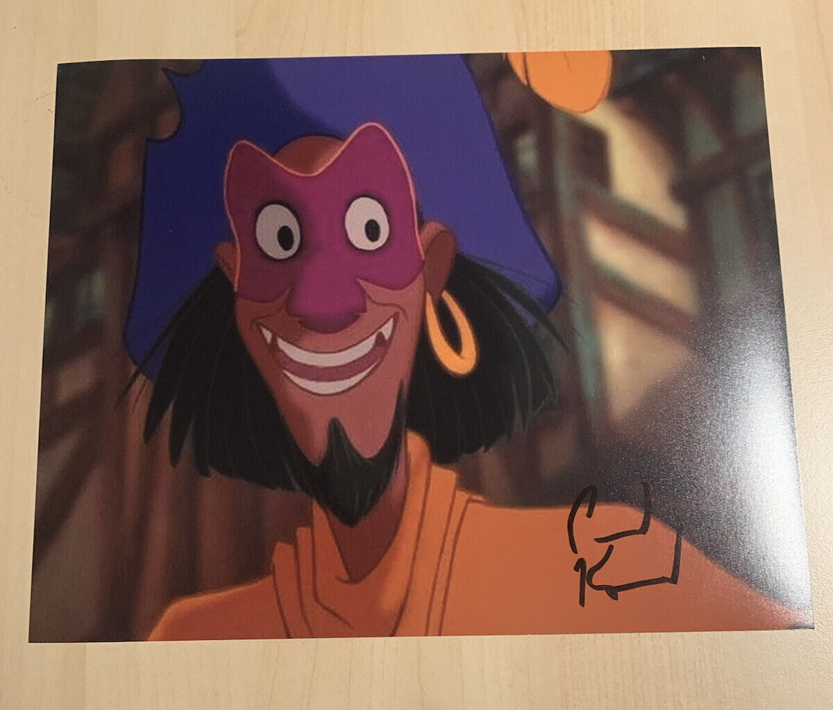 PAUL KANDEL SIGNED 8x10 Photo Poster painting HUNCHBACK OF NOTRE DAME VOICE ACTOR AUTOGRAPH COA