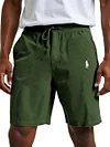 Men's Striped Drawstring Active Shorts