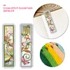 14CT Butterfly Counted Cross Stitch Set Bookmark Double Side Embroidery Art