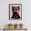 Diamond Painting-DIY Full Round Drill Cute Dog