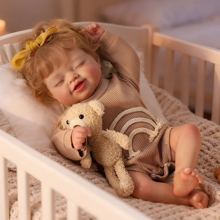 Babeside Sleeping Reborn Baby Maeve 17'' Little Infant Girl Healing of the Heart