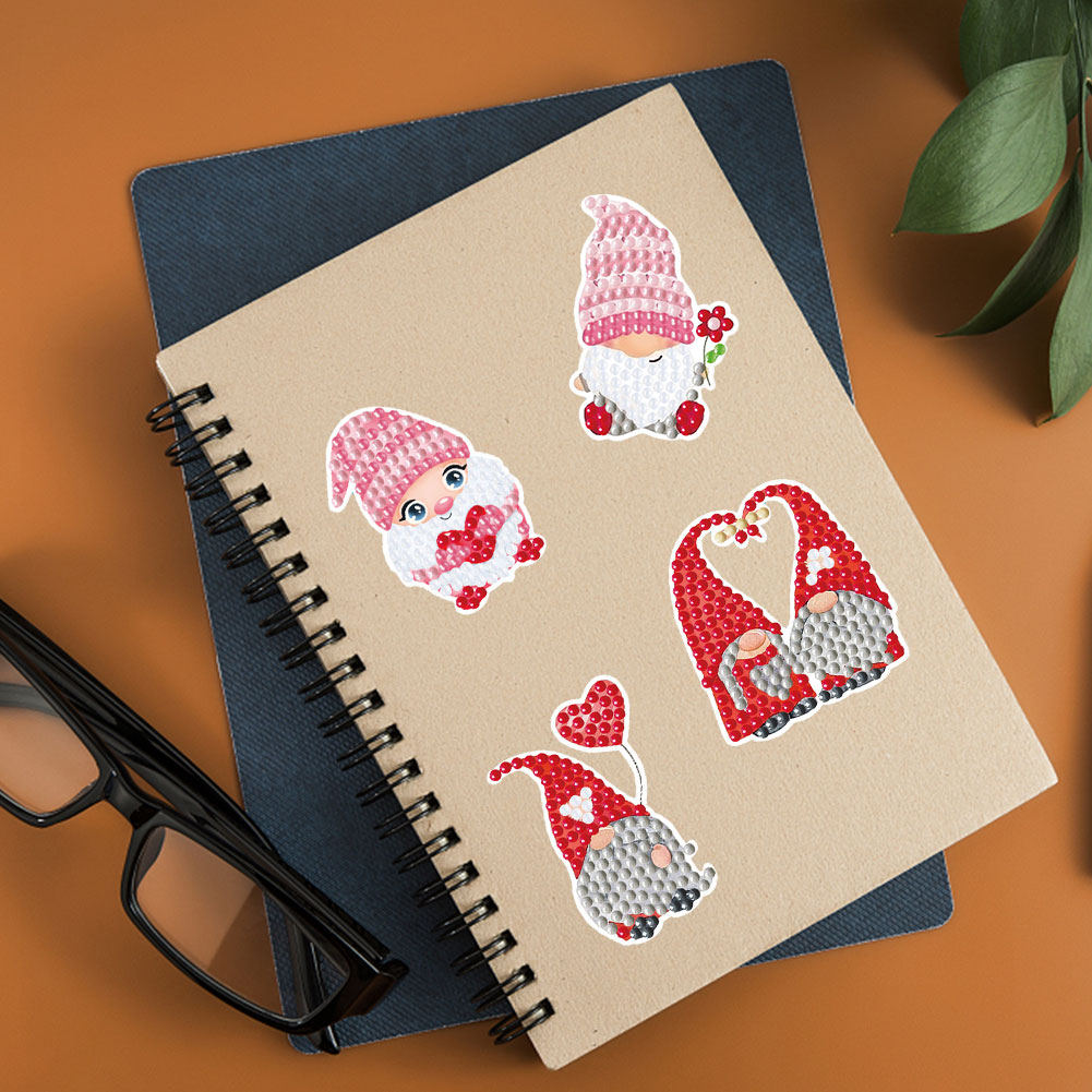 2pcs DIY Diamond Painting Stickers