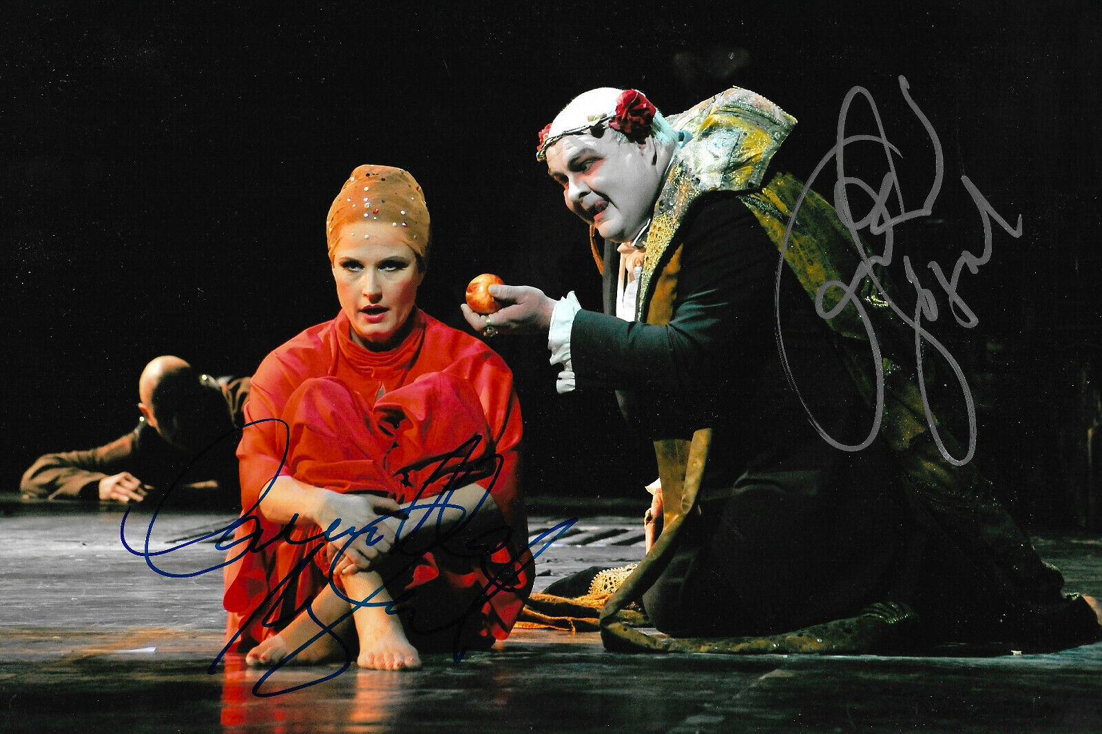 Camilla Nylund & Gerhard Siegel Opera signed 8x12 inch Photo Poster painting autographs