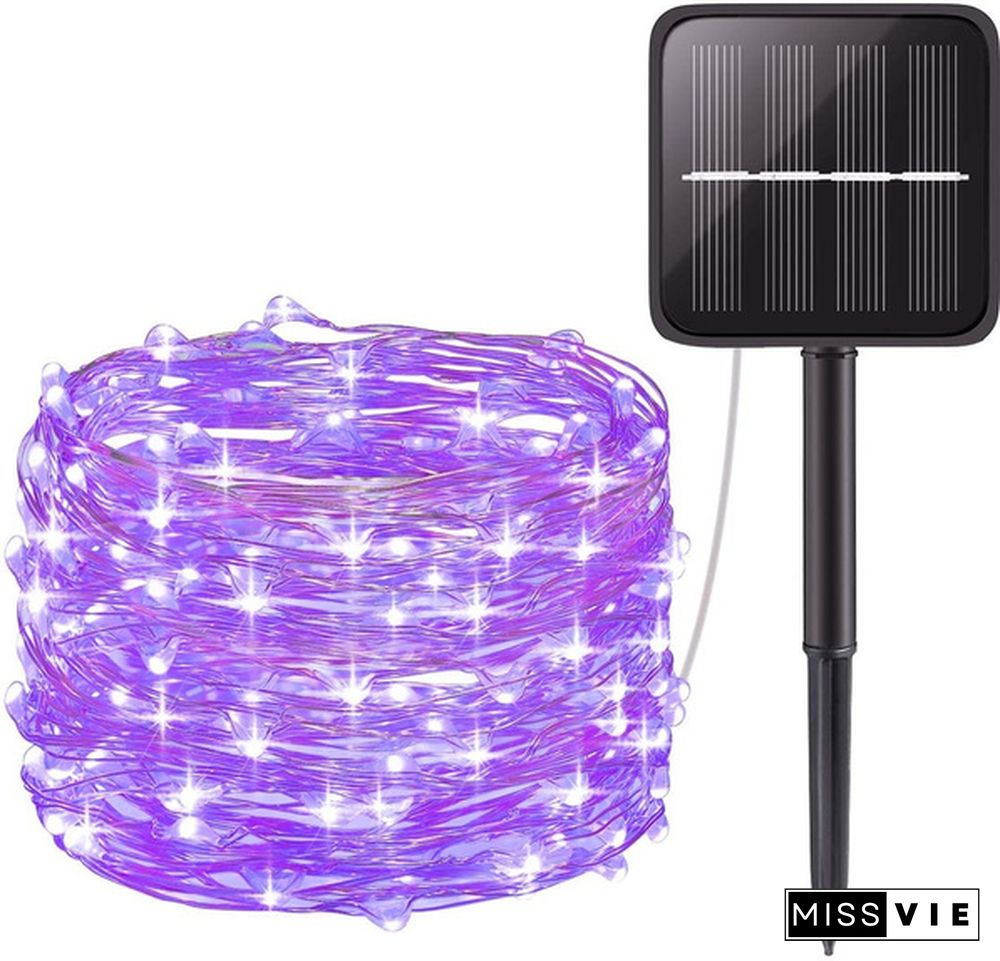 200 LED Solar Power Fairy Lights String Lamps Party Wedding Decor Garden Outdoor Christmas Lights Tree decoration