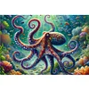 Diamond Painting -DIY Full Square Drill Octopuses(40*60CM)