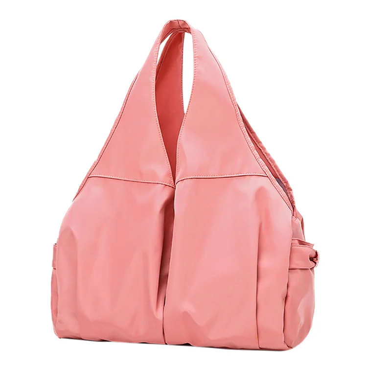Fitness Bag Dry Wet Separation Waterproof Travel Bag for Sport Yoga (Sweet Pink)