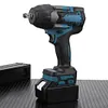 Cordless Impact Wrench Adjustable Torque Electric Impact Gun for Car Truck Mower
