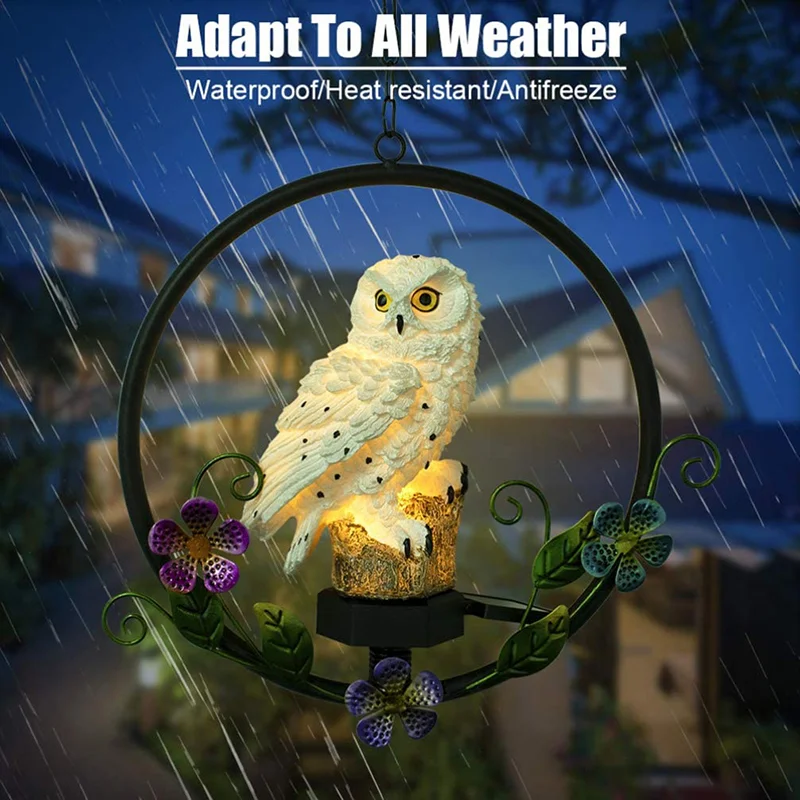 Owl Solar Light Garden Solar Lights