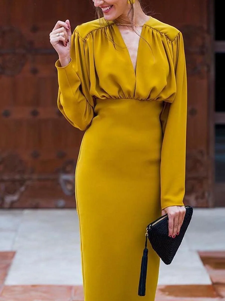 Sexy Hip Evening Dress