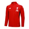 25/26 Liverpool Red long zipper Training Jacket Set