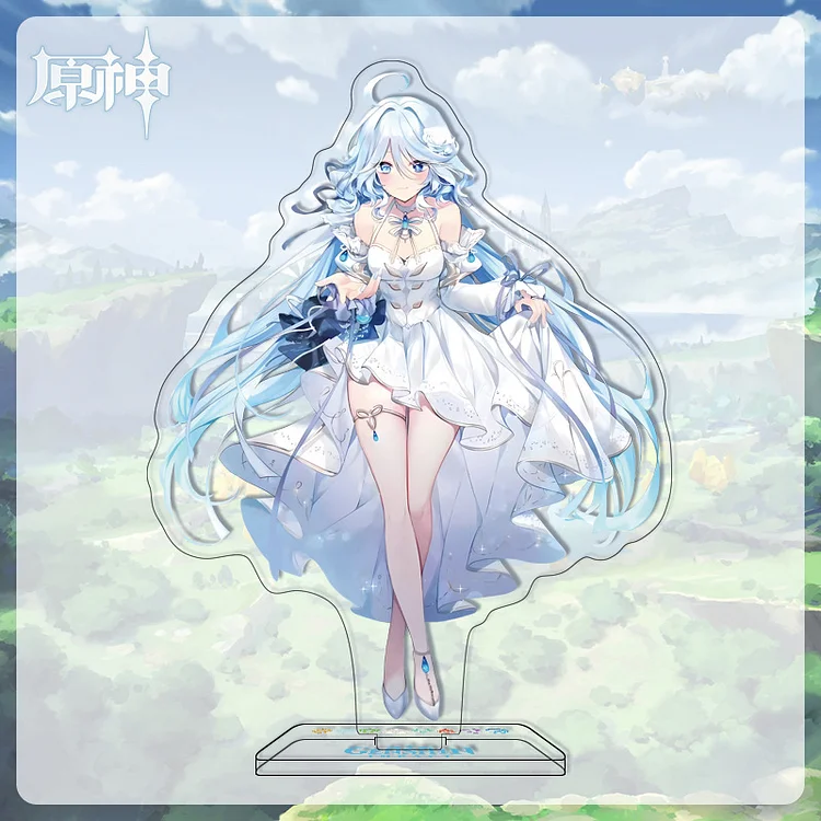 Genshin Impact Acrylic Standee Natlan Animation Ornaments Emilie Kachina Mualani Kinich 16cm