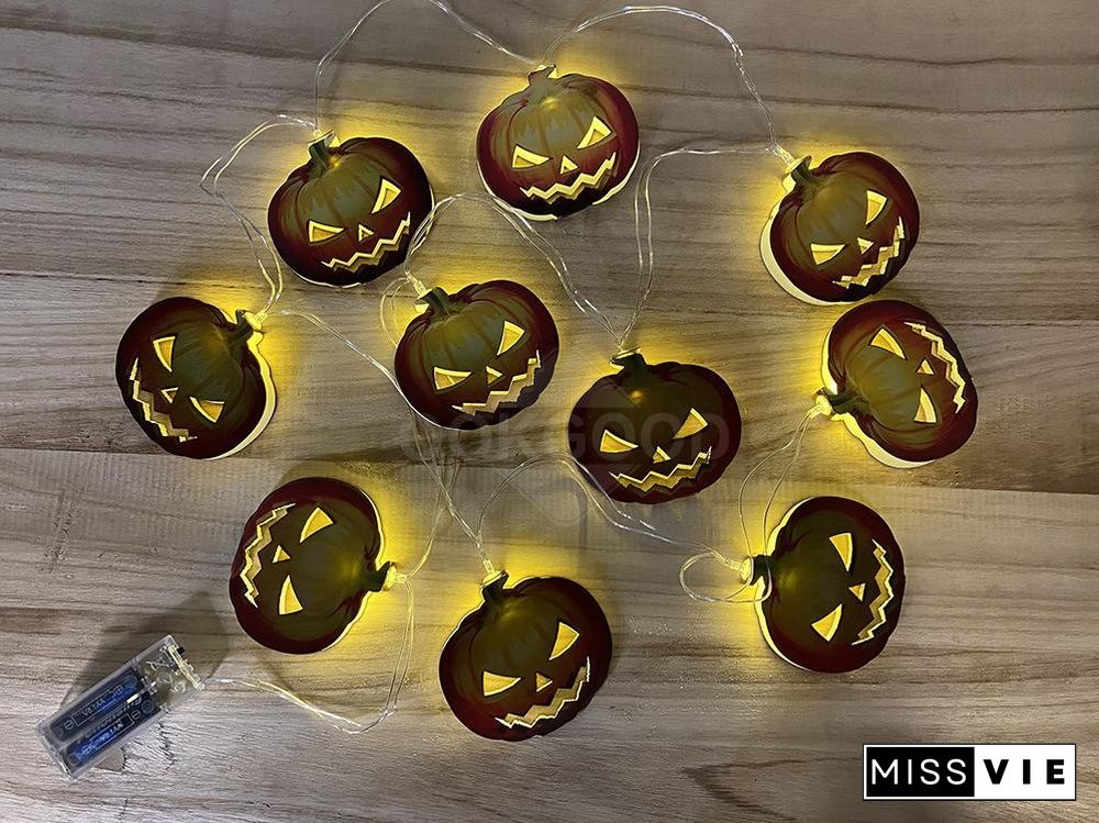 Battery Operated Mini Halloween Themed String Lights
