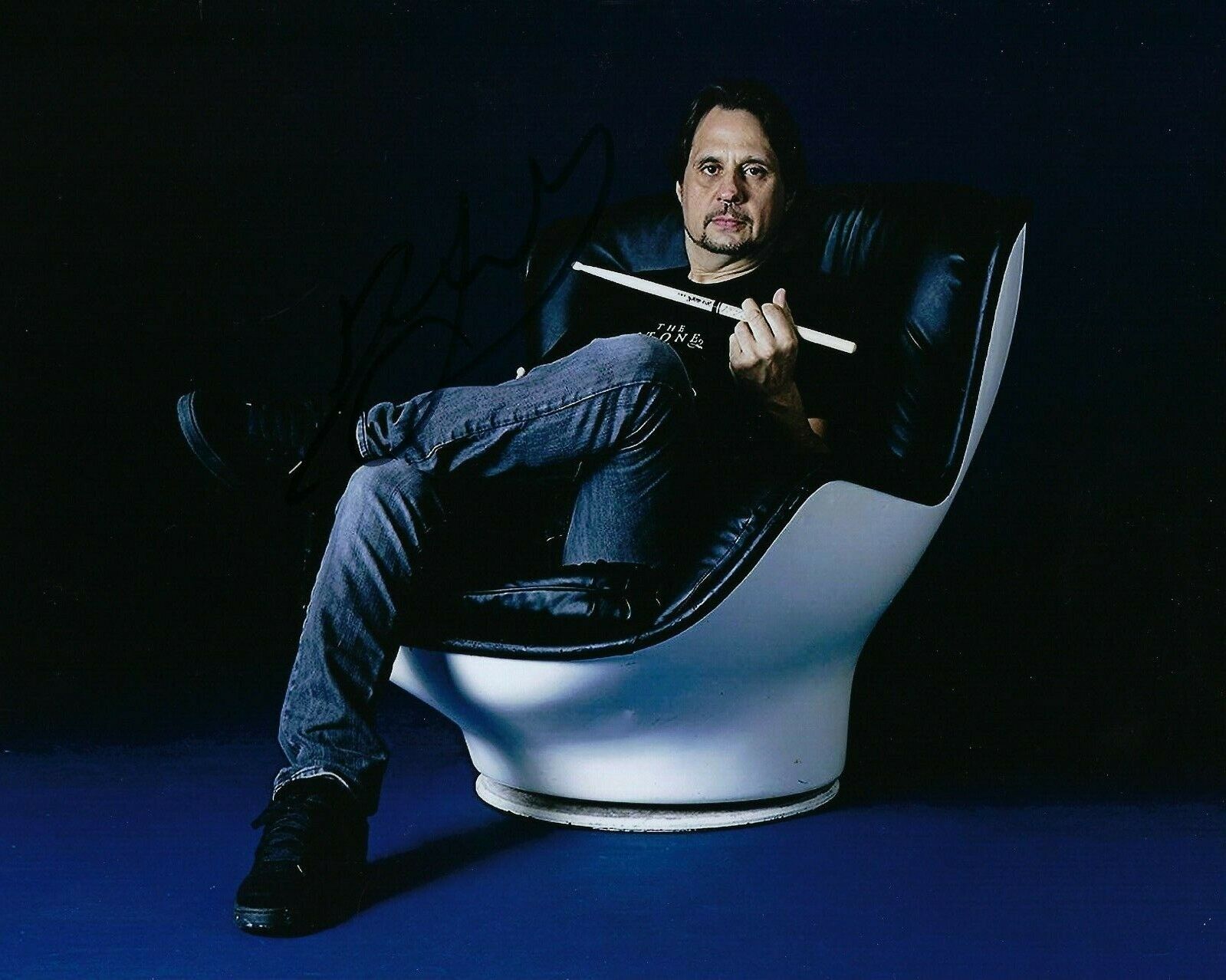 GFA Slayer Band Drummer * DAVE LOMBARO * Signed 8x10 Photo Poster painting PROOF D3 COA