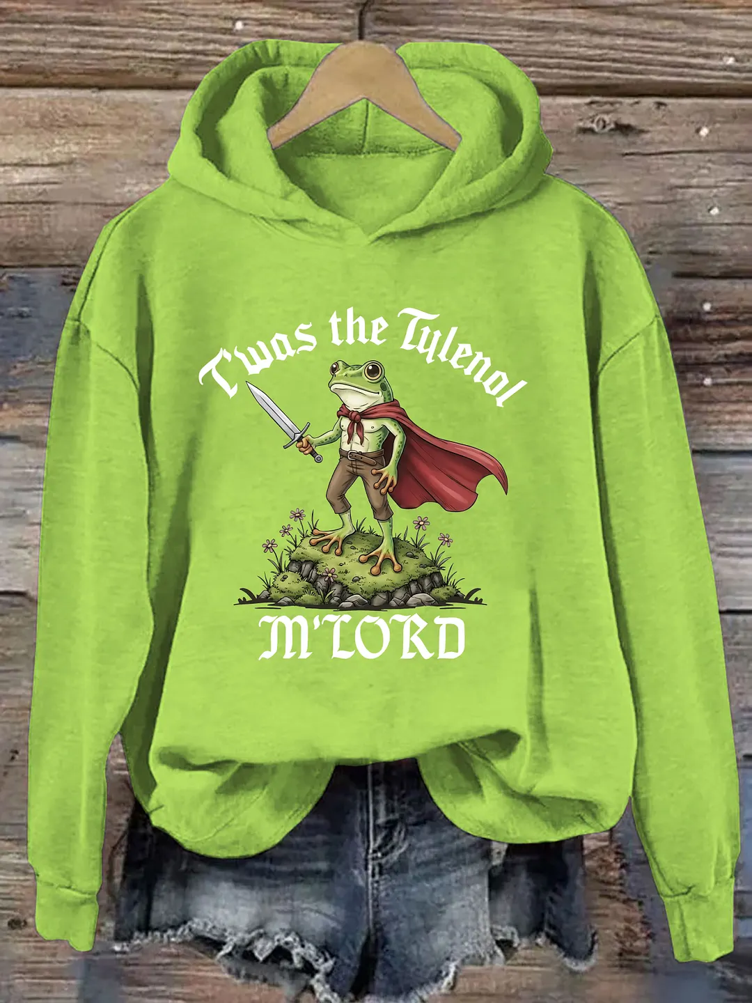 Twas The Tylenol M'lord Hoodie